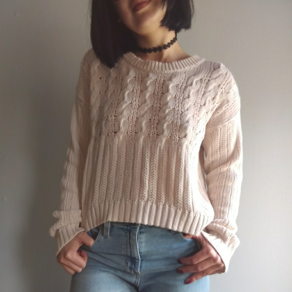 Knit sweater